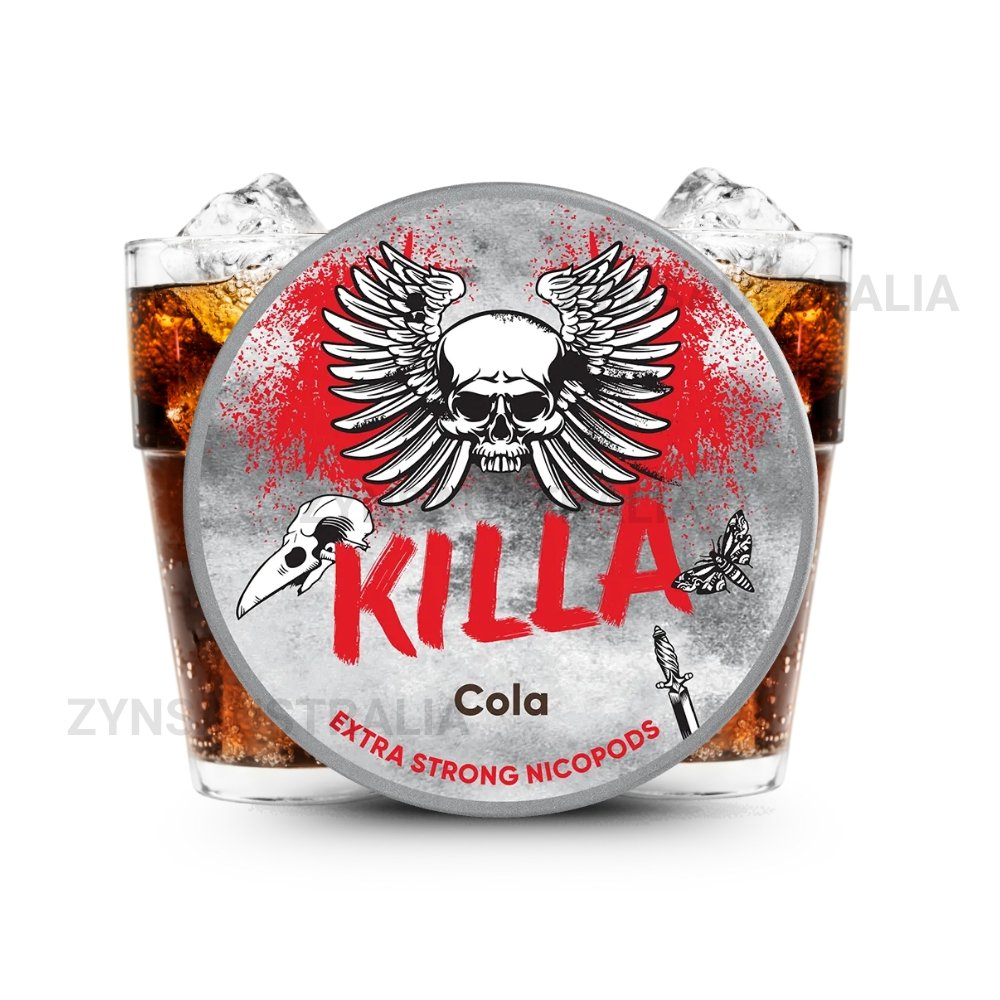 KILLA Nicotine Pouches Cola 12.8mg KILLA Nicotine Pouches Cola 12.8mg