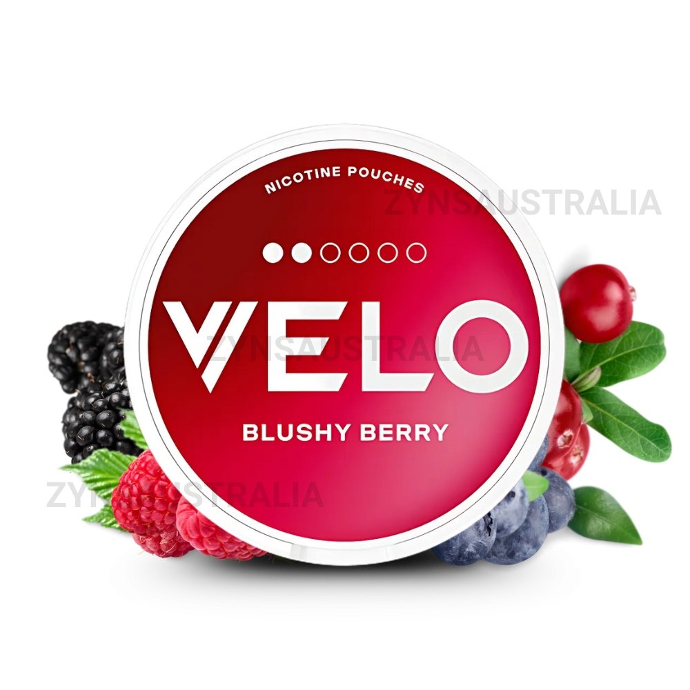 Velo Nicotine Pouches Blushy Berry 14mg Velo Nicotine Pouches Blushy Berry 14mg