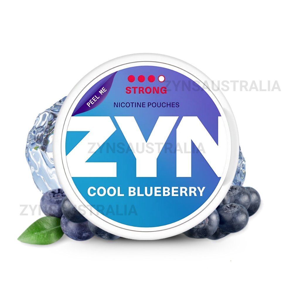 ZYN Nicotine Pouches Slim Cool Blueberry 11mg ZYN Nicotine Pouches Slim Cool Blueberry 11mg