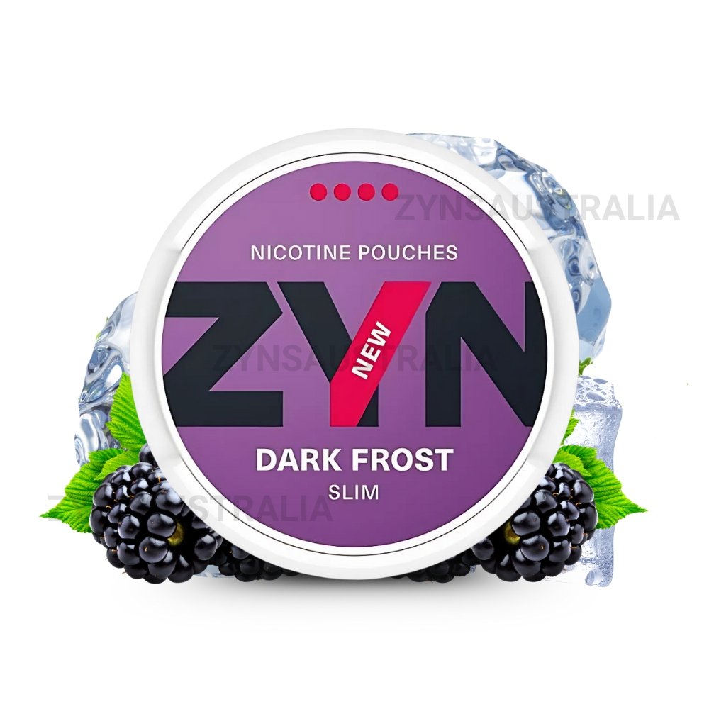 ZYN Nicotine Pouches Slim Dark Frost 11mg ZYN Nicotine Pouches Slim Dark Frost 11mg