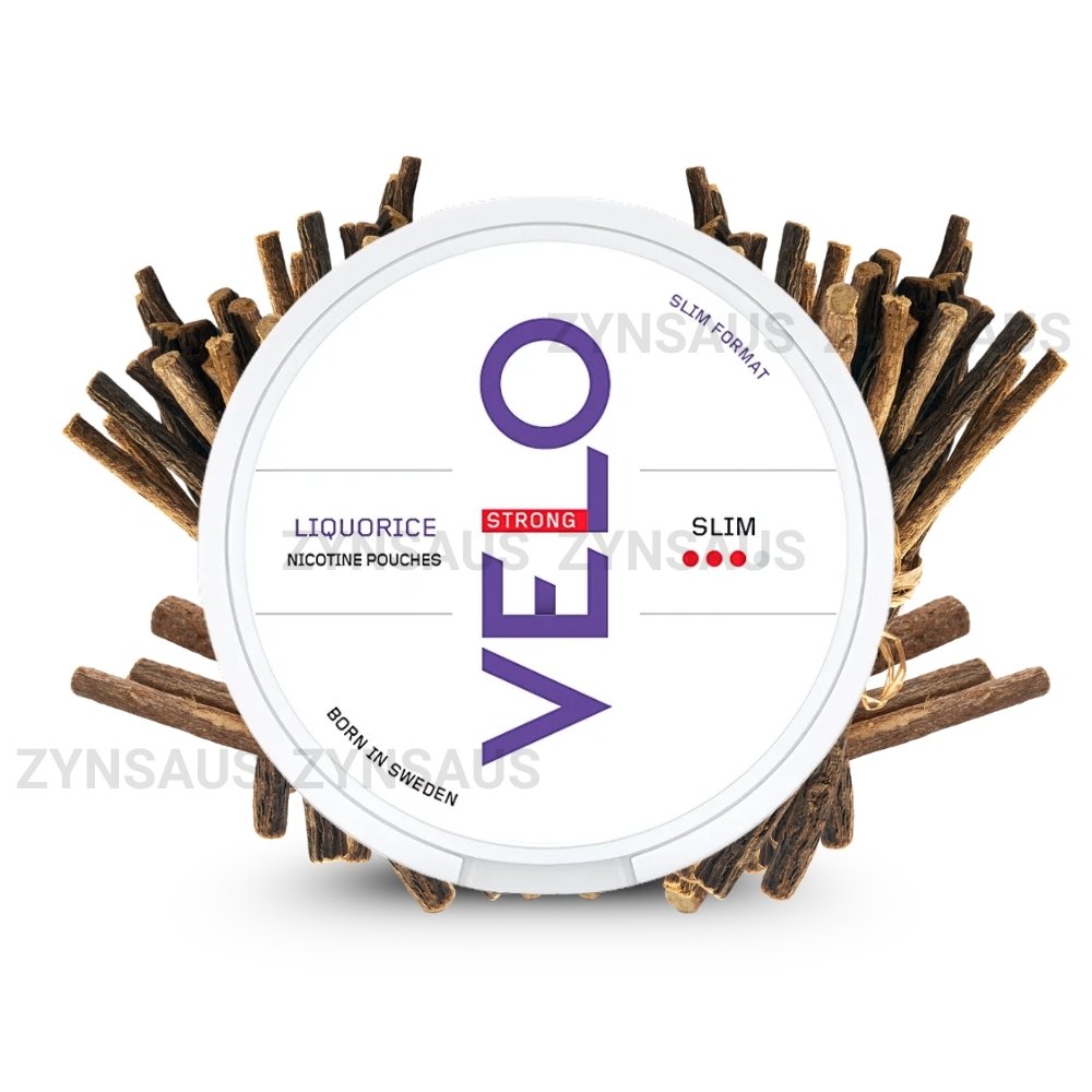 Velo Nicotine Pouches Liquorice 11mg Velo Nicotine Pouches Liquorice 11mg